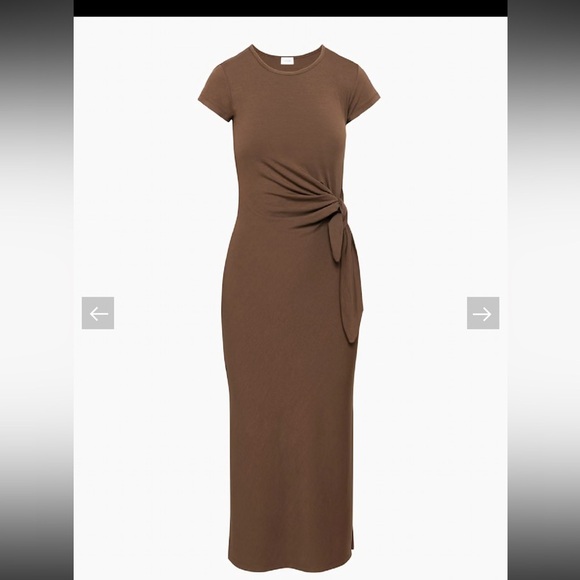 Aritzia Wilfred Fortune Maxi lilac dress size Medium - Picture 8 of 9